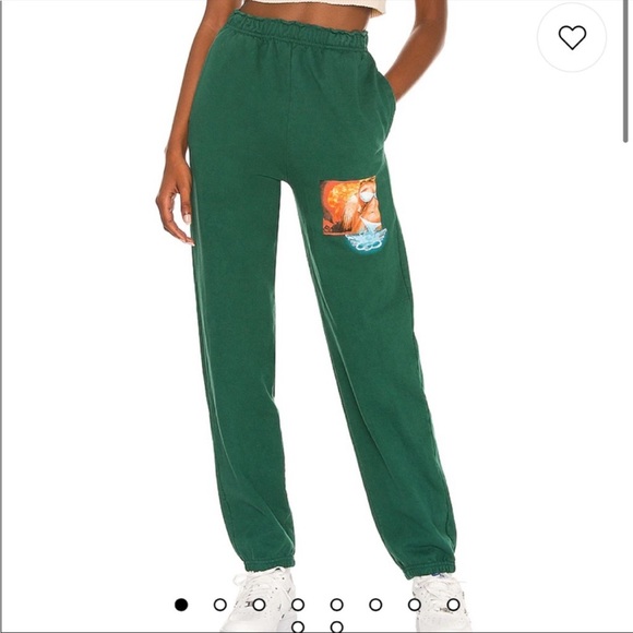 Boys Lie Pants - Boys lie jumping to conclusions green sweatpants